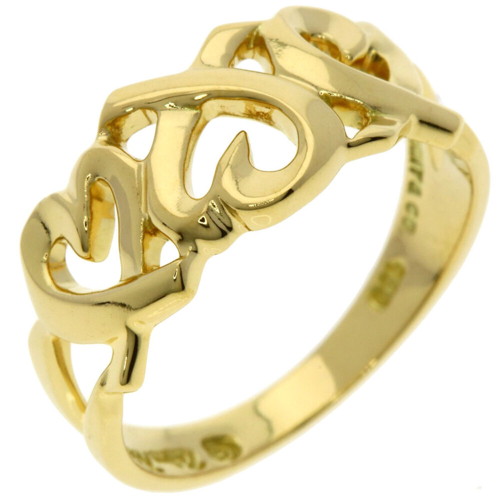 TIFFANY 18k Gold Heart Ring - Picture 2 of 7